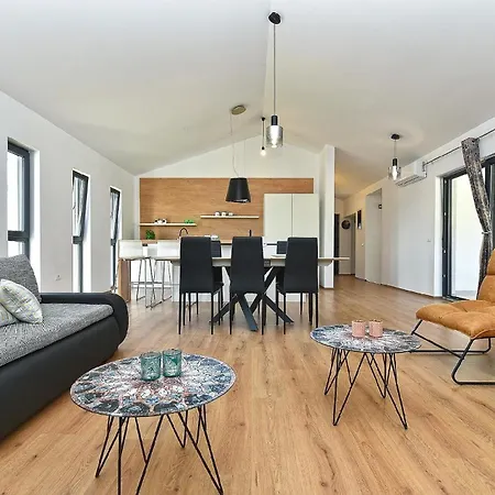 Hébergement de vacances Mit Privatpool Fuer 6 Personen Ca 200 Qm In Vintijan, Istrien Istrische Riviera